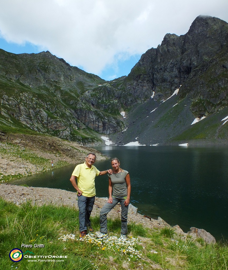 94 Dal Lago del Diavolo il Pizzo di Cigola, salito per la prima volta  .JPG